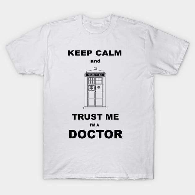 TARDIS T-Shirt by TaBuR